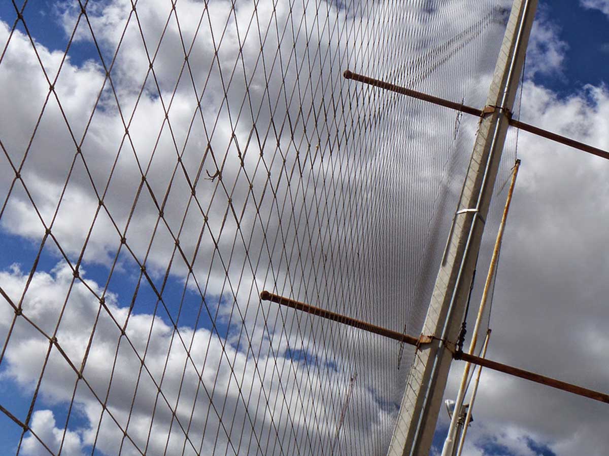 Galería Redes perimetrales para canchas de tenis