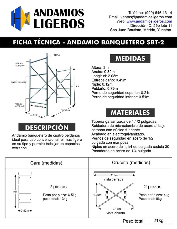 Andamio-Ligero-Banquetero-Galvanizado